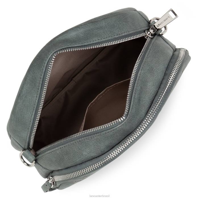 mulheres Lancaster Paris cinza bolsa crossbody santa fe RBF42071