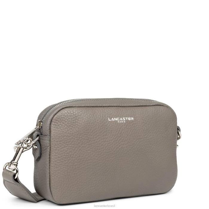 mulheres Lancaster Paris cinza bolsa crossbody studio mixte RBF41290