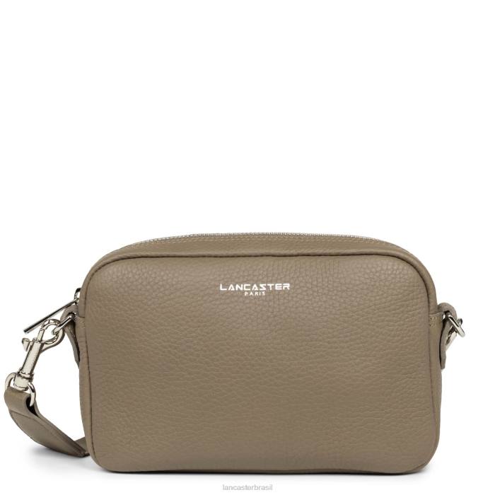mulheres Lancaster Paris cinza bolsa crossbody studio mixte RBF41291