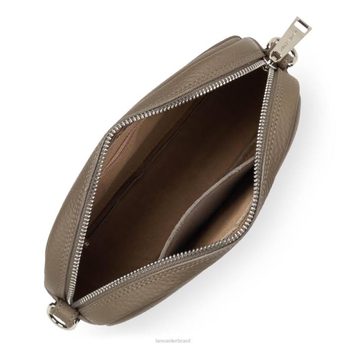 mulheres Lancaster Paris cinza bolsa crossbody studio mixte RBF41291