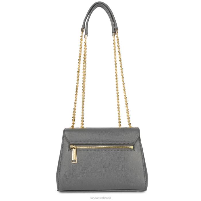 mulheres Lancaster Paris cinza bolsa tiracolo delphino tina RBF41478