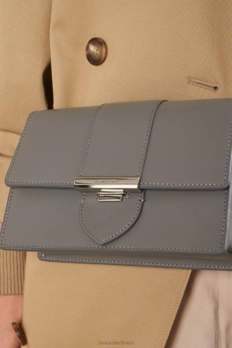 mulheres Lancaster Paris cinza bolsa transversal pequena paris ily RBF42397