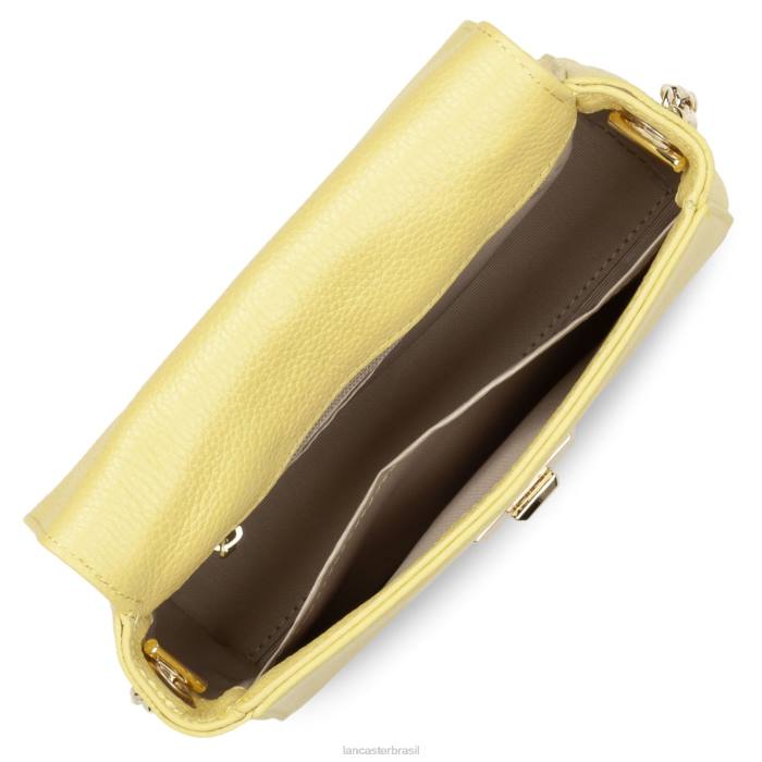 mulheres Lancaster Paris clair jaune bolsa crossbody foulonne milano RBF41368