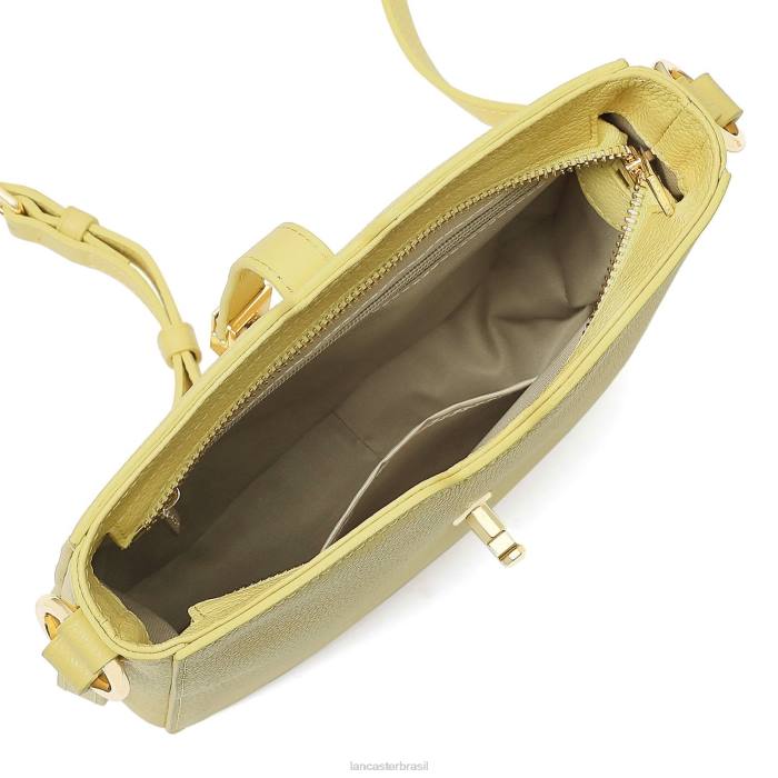 mulheres Lancaster Paris clair jaune bolsa crossbody foulonne milano RBF4339