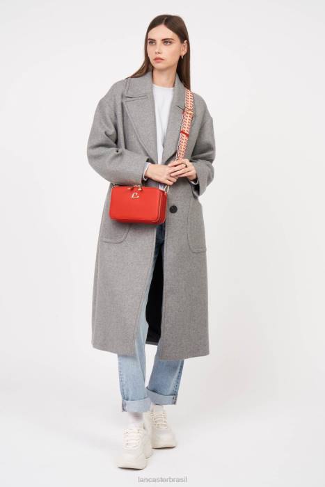 mulheres Lancaster Paris coral bolsa crossbody pequena city philos RBF41658