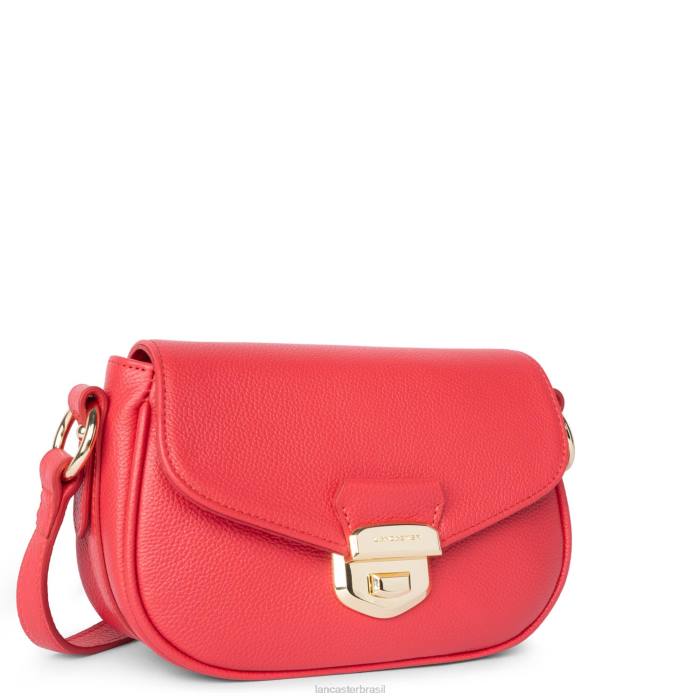 mulheres Lancaster Paris coral bolsa crossbody pequena foulonne milano RBF41413