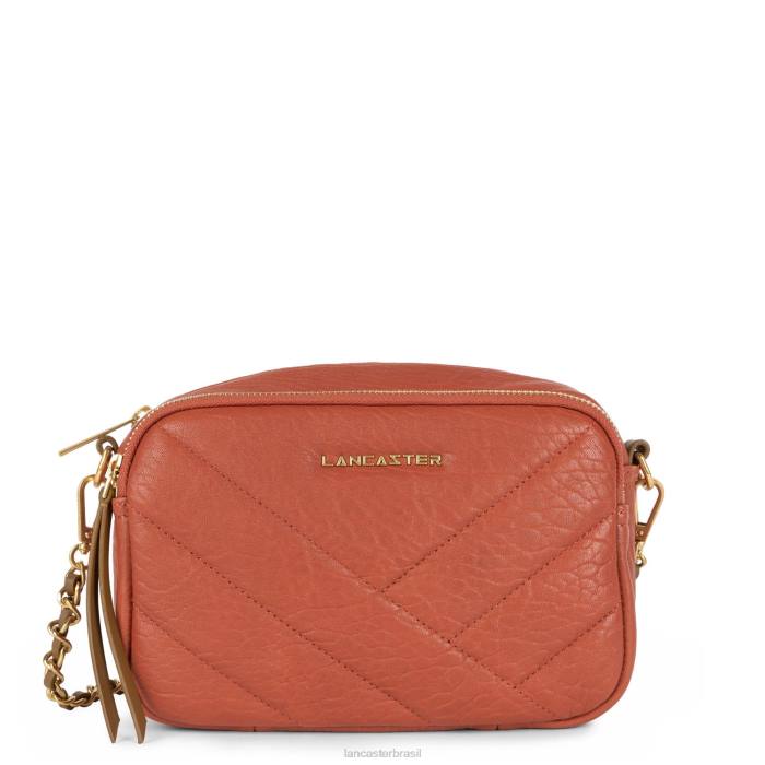 mulheres Lancaster Paris coral bolsa crossbody pequena matelassê selvagem RBF42011