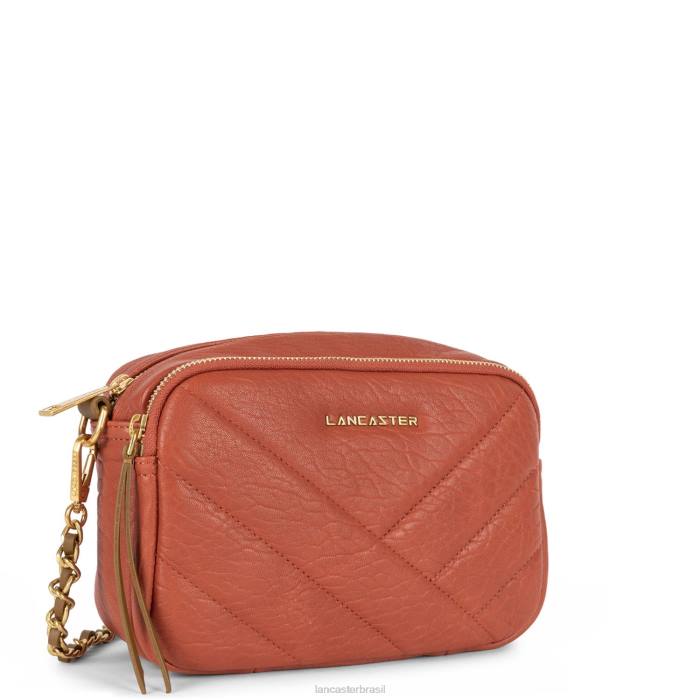 mulheres Lancaster Paris coral bolsa crossbody pequena matelassê selvagem RBF42011