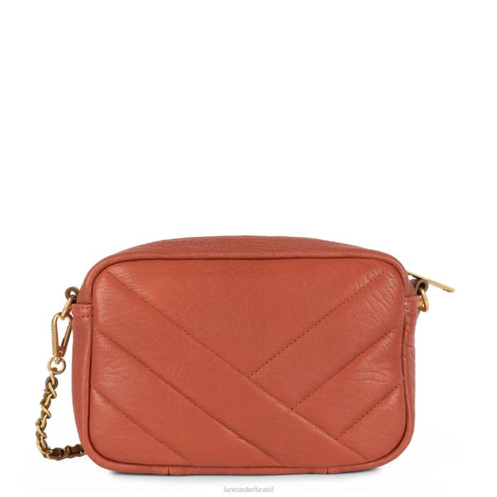 mulheres Lancaster Paris coral bolsa crossbody pequena matelassê selvagem RBF42011