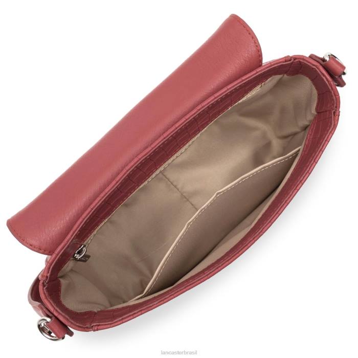 mulheres Lancaster Paris croco framboise bolsa tiracolo pia RBF41762