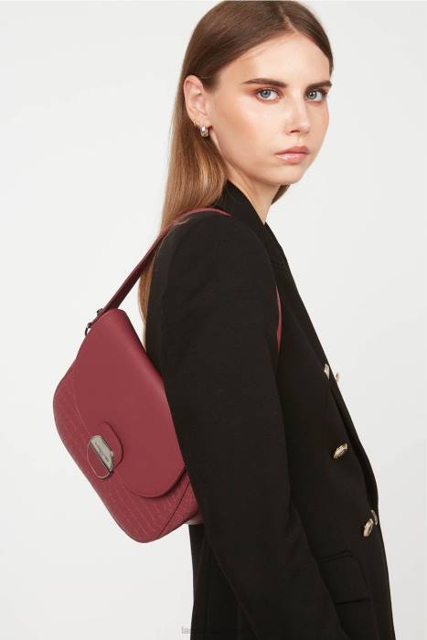 mulheres Lancaster Paris croco framboise bolsa tiracolo pia RBF41762