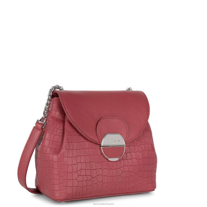 mulheres Lancaster Paris croco framboise bolsa tiracolo pia RBF4549
