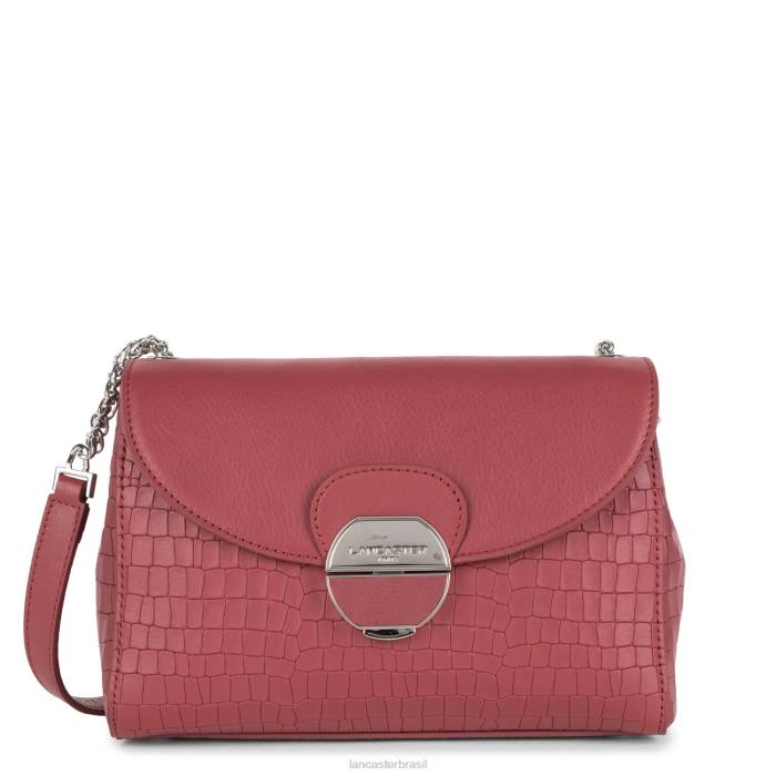 mulheres Lancaster Paris croco framboise bolsa tiracolo pia RBF4564