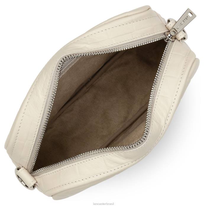 mulheres Lancaster Paris cru bolsa crossbody gaufre RBF42235