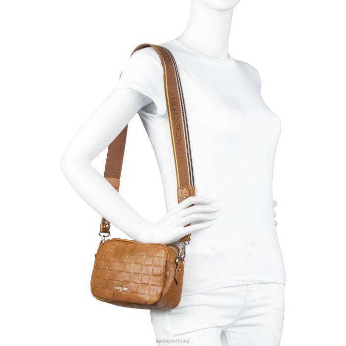 mulheres Lancaster Paris cru bolsa crossbody gaufre RBF42235