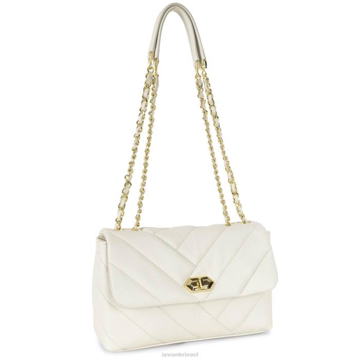 mulheres Lancaster Paris cru bolsa crossbody m matelassê macio RBF42140
