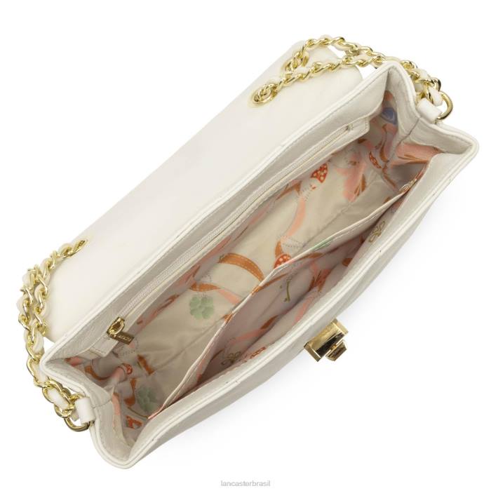 mulheres Lancaster Paris cru bolsa crossbody m matelassê macio RBF42140