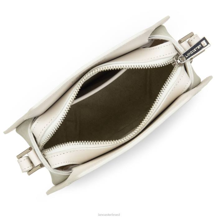 mulheres Lancaster Paris cru bolsa crossbody pequena lisa ruche RBF42186