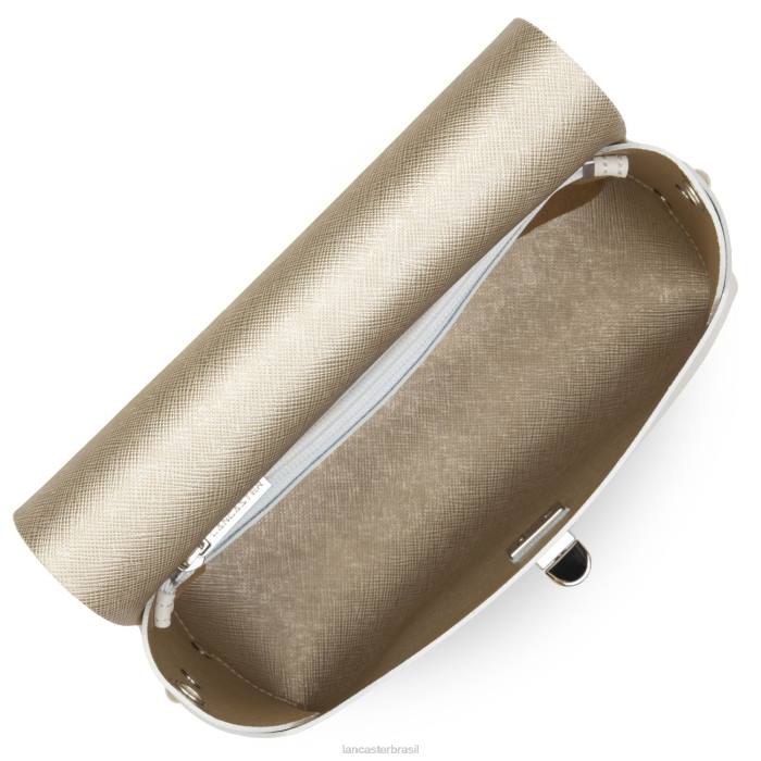 mulheres Lancaster Paris cru-em-champanhe bolsa crossbody city flor RBF4462