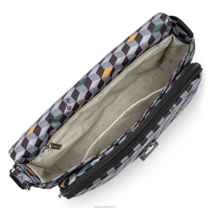 mulheres Lancaster Paris damier 3d bolsa crossbody esportiva básica RBF41795