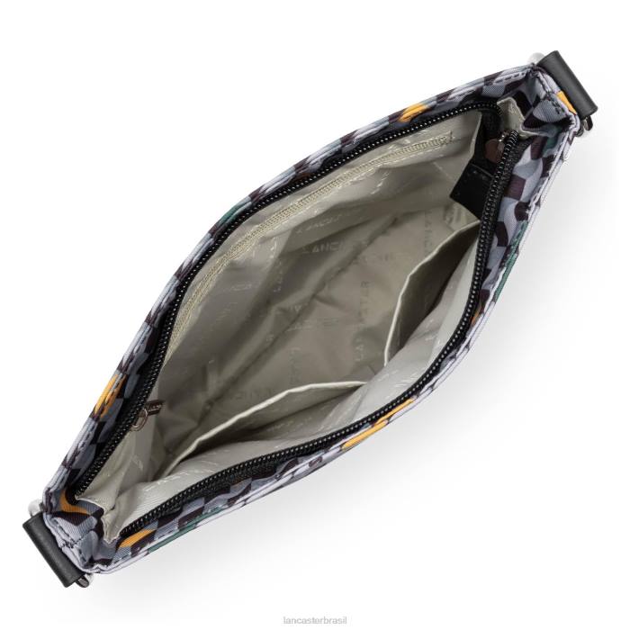 mulheres Lancaster Paris damier 3d bolsa crossbody esportiva básica RBF41831