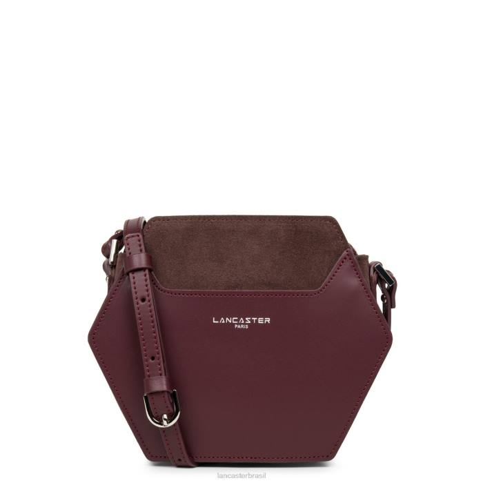 mulheres Lancaster Paris derramar bolsa crossbody pequena lisa ruche RBF42195