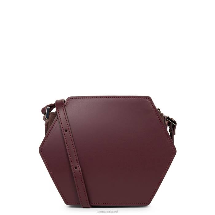 mulheres Lancaster Paris derramar bolsa crossbody pequena lisa ruche RBF42195