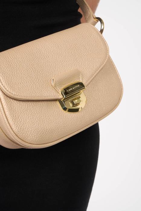 mulheres Lancaster Paris fonte bege bolsa crossbody pequena foulonne milano RBF41410