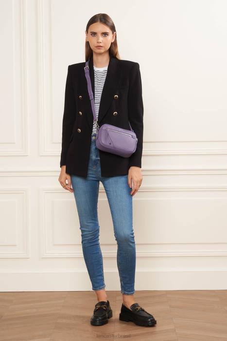 mulheres Lancaster Paris fonte malva bolsa crossbody firenze RBF41582