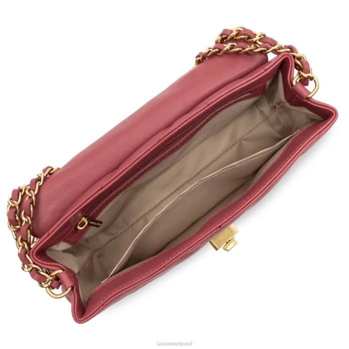 mulheres Lancaster Paris framboise bolsa crossbody m matelassê macio RBF41614