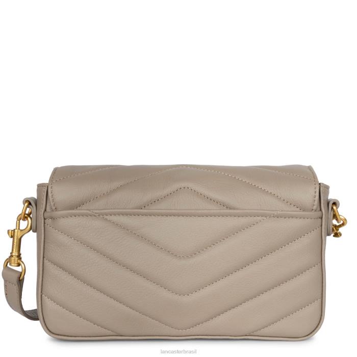 mulheres Lancaster Paris galet fonce bolsa crossbody matelassê macio RBF42408