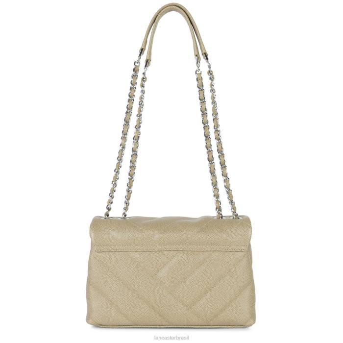 mulheres Lancaster Paris galeta m bolsa crossbody caviar matelassê RBF42001