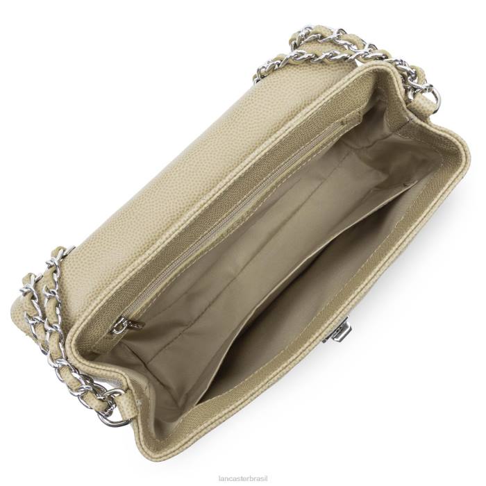 mulheres Lancaster Paris galeta m bolsa crossbody caviar matelassê RBF42001