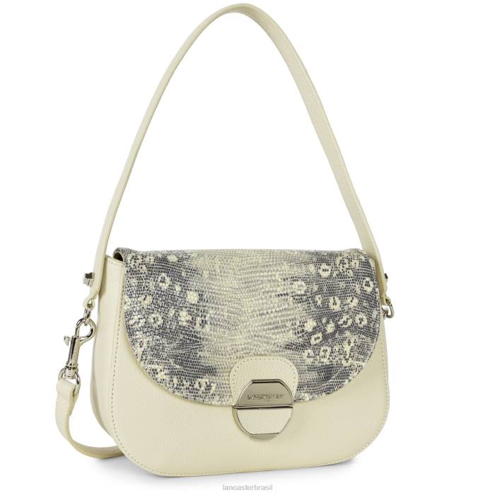 mulheres Lancaster Paris iguana bege bolsa tiracolo pia RBF41764