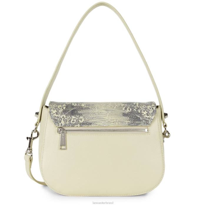 mulheres Lancaster Paris iguana bege bolsa tiracolo pia RBF41764