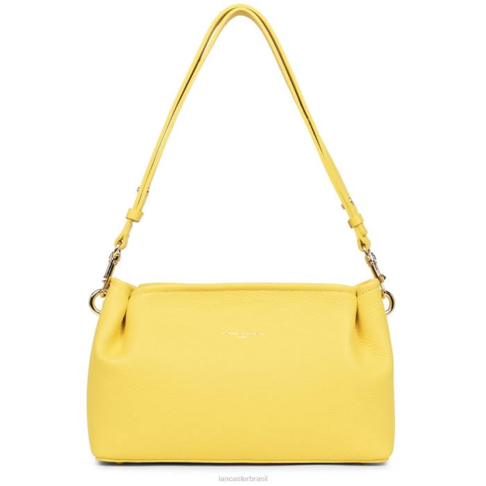 mulheres Lancaster Paris jaune-in-ou bolsa crossbody foulonne dupla RBF41519