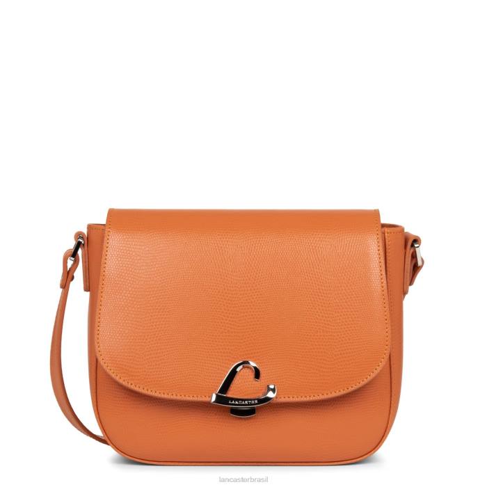 mulheres Lancaster Paris laranja bolsa crossbody lucertola RBF42159