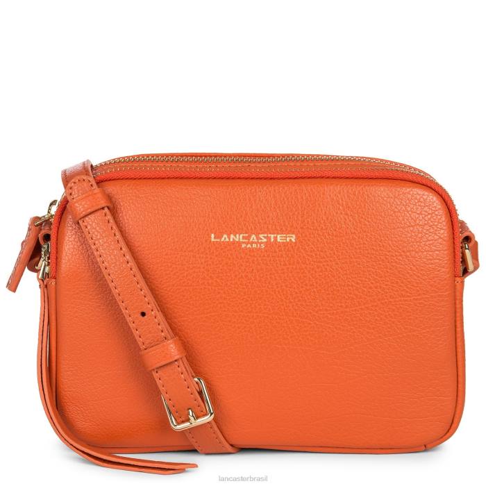 mulheres Lancaster Paris laranja bolsa crossbody pequena Duna RBF41724