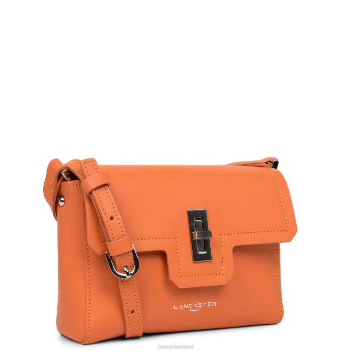 mulheres Lancaster Paris laranja bolsa crossbody pequena city mae RBF42248