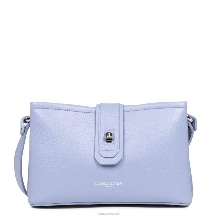 mulheres Lancaster Paris lavande-em-cru bolsa crossbody foulonne dupla RBF41501