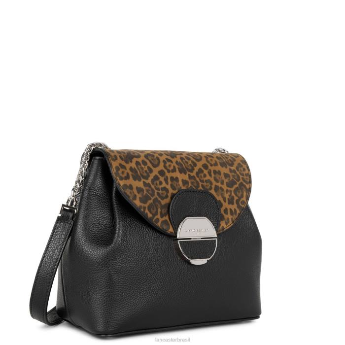 mulheres Lancaster Paris leopardo noir bolsa tiracolo pia RBF4558