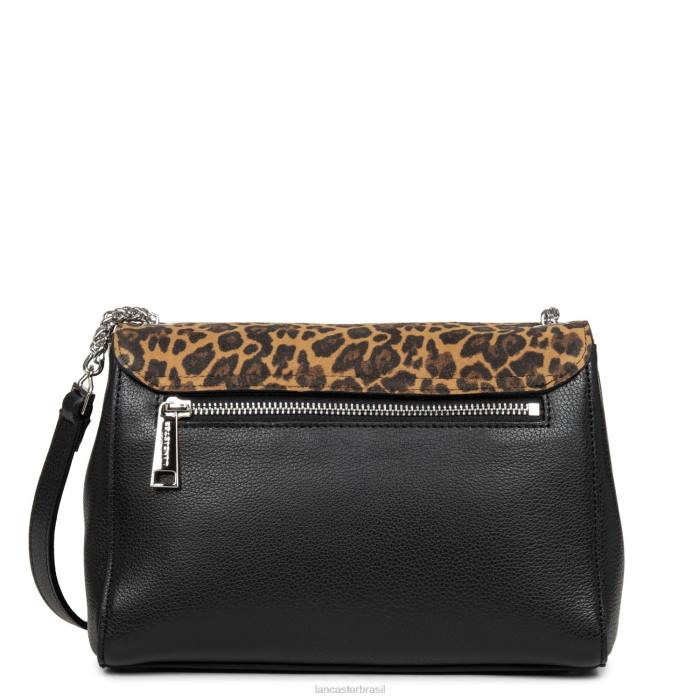 mulheres Lancaster Paris leopardo noir bolsa tiracolo pia RBF4577