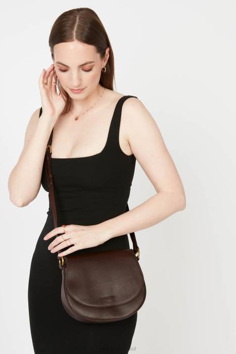 mulheres Lancaster Paris marrom bolsa crossbody legenda RBF41863