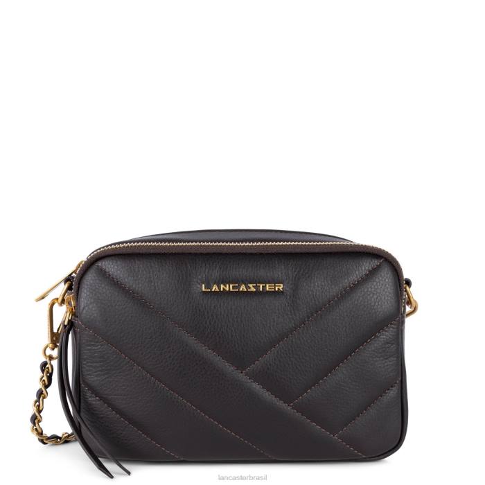 mulheres Lancaster Paris marrom bolsa crossbody matelassê macio RBF41602