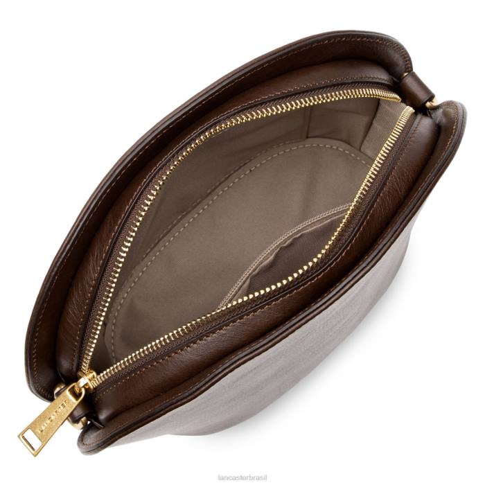mulheres Lancaster Paris marrom bolsa crossbody pequena legenda RBF41860