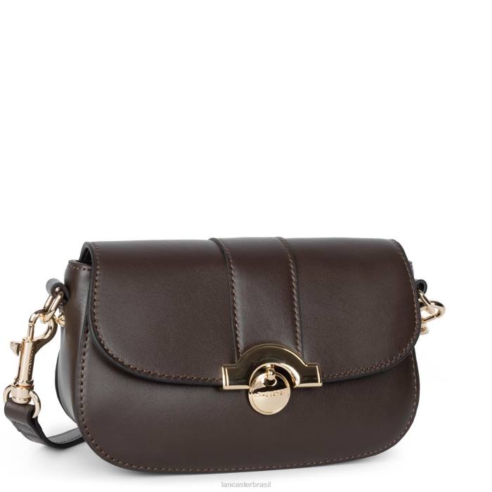 mulheres Lancaster Paris marrom bolsa crossbody pequena paris medaille RBF41468