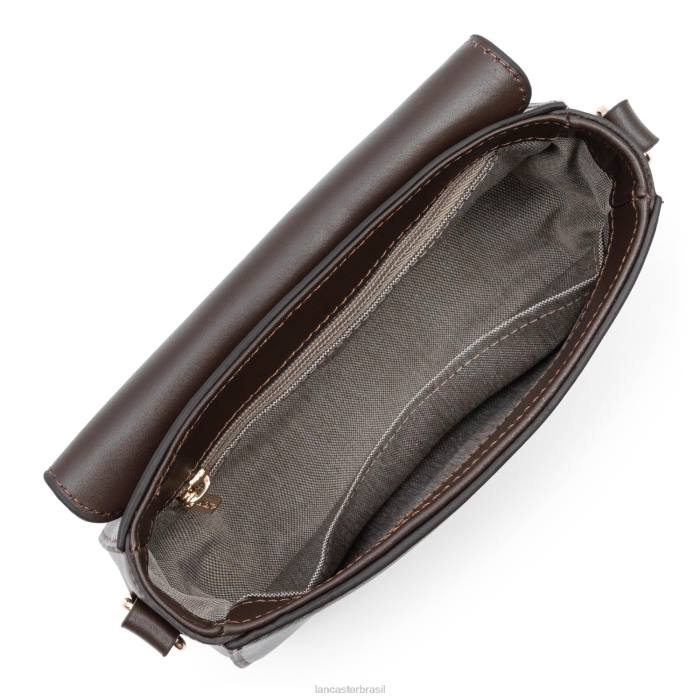 mulheres Lancaster Paris marrom bolsa crossbody pequena paris medaille RBF41468