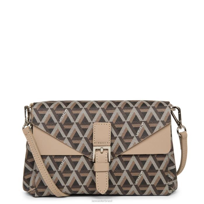 mulheres Lancaster Paris marrom-nu ícone de bolsa crossbody RBF42060