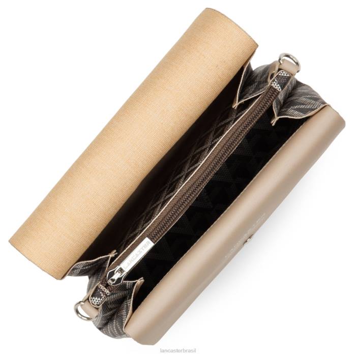 mulheres Lancaster Paris marrom-nu ícone de bolsa crossbody RBF42060