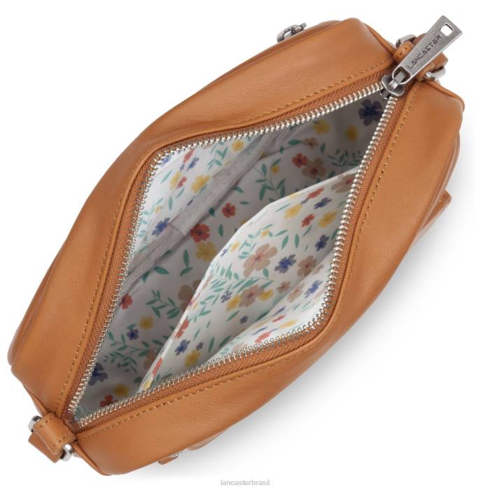 mulheres Lancaster Paris mel bolsa crossbody macia vintage RBF42276